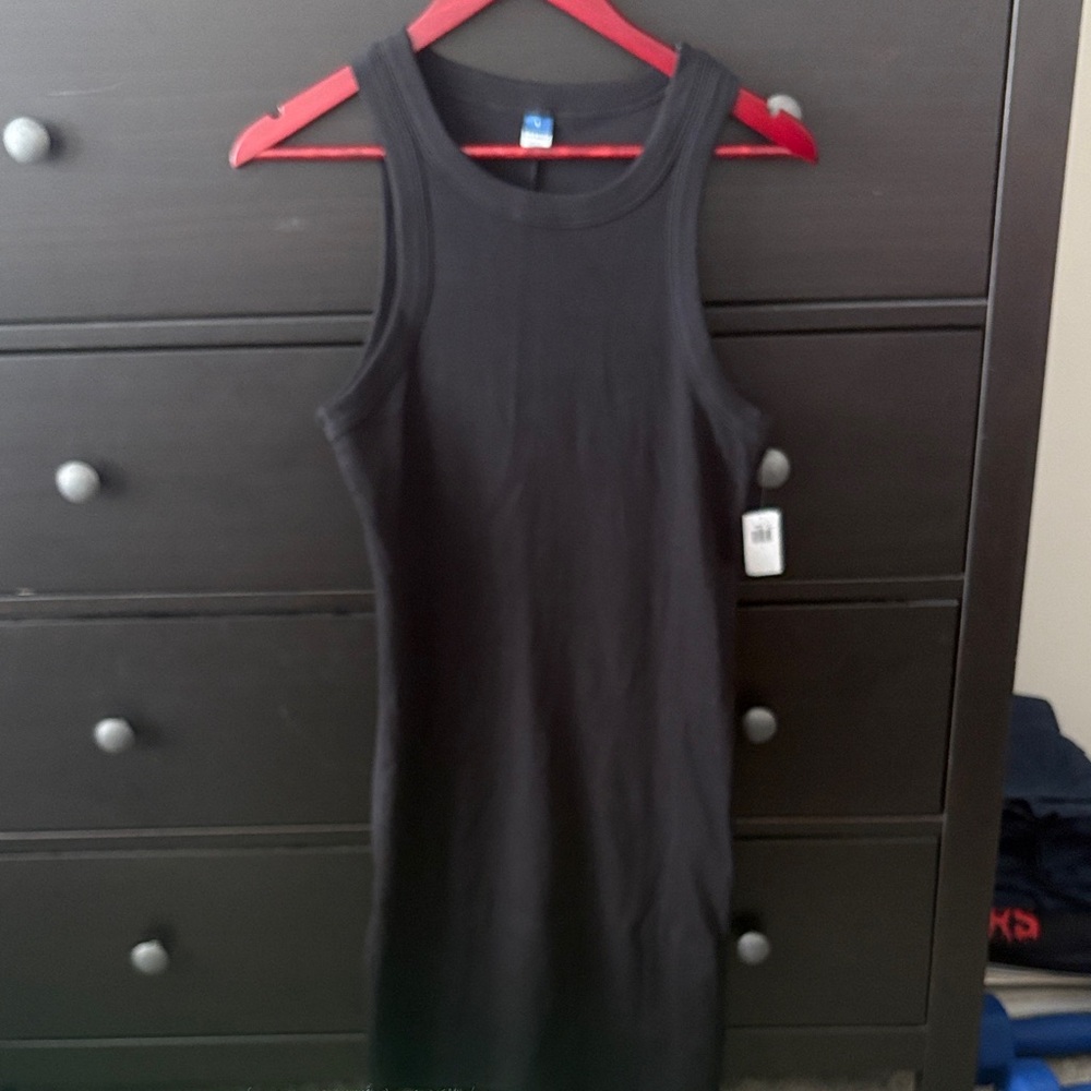 Old Navy Charcoal Ribbed Shirt